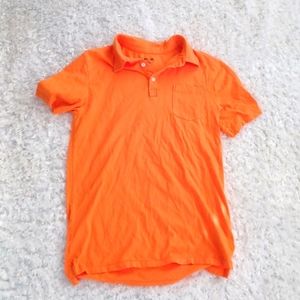 Polo shirt in orange